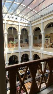 a view from the balcony of a building at Al Koot Heritage Hotel in Al Hofuf +44 photos