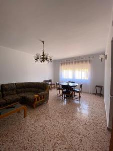 Χώρος καθιστικού στο Casa Rural Chache CASTO