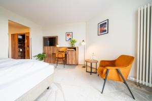 Voodi või voodid majutusasutuse SOLTHUS Hotel&SPA toas