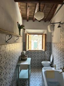 Posezení v ubytování La dolce casa del polpo rosa