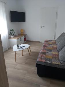 TV a/nebo společenská místnost v ubytování Apartment Lara