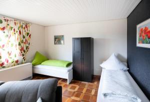 Postel nebo postele na pokoji v ubytování Ferienwohnung Wäller Mittagsonne