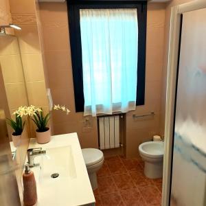 Koupelna v ubytování Casa Francesco