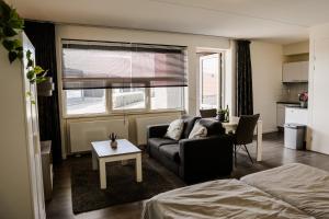 Posezení v ubytování Strand Appartementen Wemeldinge