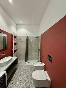 Koupelna v ubytování 4 Balconi rooms Paladini B&B e appartamenti