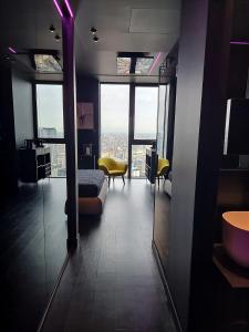 Posezení v ubytování Skyline Solaria Milano