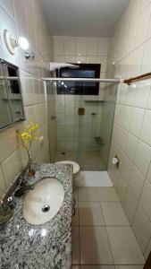 Kylpyhuone majoituspaikassa Casa Amarela