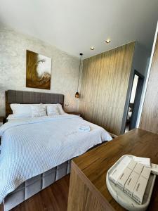 Postel nebo postele na pokoji v ubytování Luciano Hotel