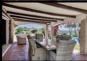 Χώρος καθιστικού στο Belocations - Cala di Volpe Luxury Villa