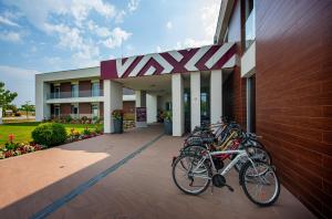 Jízda na kole v ubytování Outlet Hotel Polgár nebo okolí