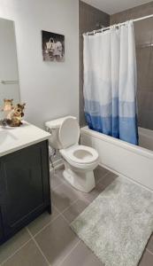 Koupelna v ubytování Sunset Place