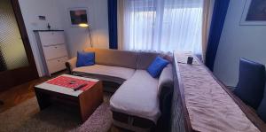 Χώρος καθιστικού στο Apartman Ksenija