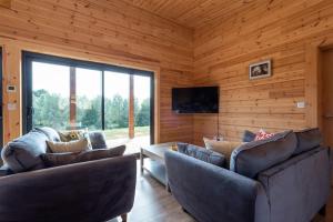 TV a/nebo společenská místnost v ubytování Meadow Valley Lodge 4