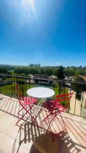 Balcon ou terrasse dans l'établissement Escale en Provence