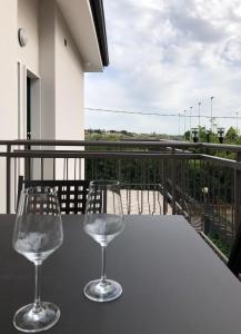 Balkón nebo terasa v ubytování PASUBIO QUATTRO