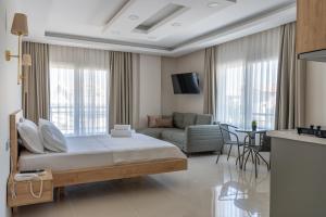 Postel nebo postele na pokoji v ubytování Soul House Kuşadası + 37 fotografií