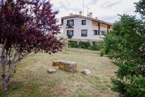 Vonkajšia záhrada v ubytovaní Hotel Valdelinares (Soria)