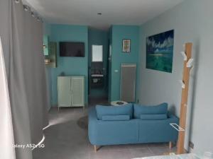 Posezení v ubytování Séjour en Auvergne