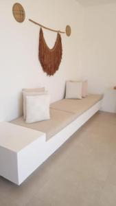 Casa nova completa a poucos passos da Praia do Mutàにあるシーティングエリア