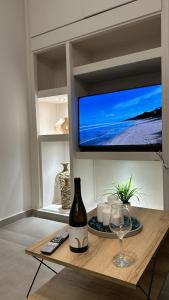 TV a/nebo společenská místnost v ubytování Diamond Suite