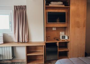 Hotel EcoSki by bund客房内的一张或多张床位