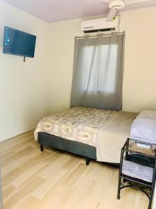 Ein Bett oder Betten in einem Zimmer der Unterkunft Cabinas El Chante