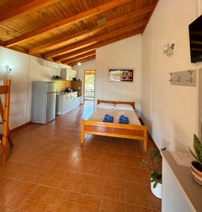 Kuchyň nebo kuchyňský kout v ubytování Guesthouse Rondo