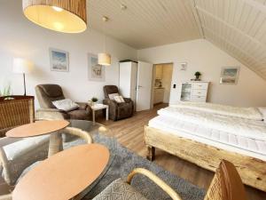 Χώρος καθιστικού στο Ferien im Wangerland - Haus Wiesenweg - Apartment 3 1OG