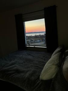 Katil atau katil-katil dalam bilik di Lägenhet Elmia
