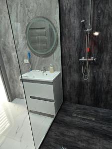 Koupelna v ubytování Terra Residence Beiuș