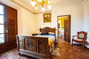 Postel nebo postele na pokoji v ubytování Casa don Eliseo