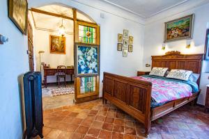 Postel nebo postele na pokoji v ubytování Casa don Eliseo