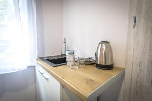 Dapur atau dapur kecil di Przystań Lubniewice