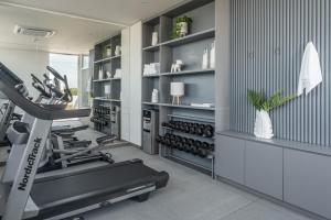 Majoituspaikan ZT Coliving and Hotel kuntosali tai liikuntatilat