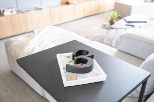 Vuode tai vuoteita majoituspaikassa ZT Coliving and Hotel