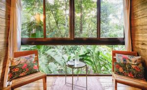 Zahrada ubytování La Shamana - Ecological Concept in Jungle