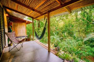 Zahrada ubytování La Shamana - Ecological Concept in Jungle