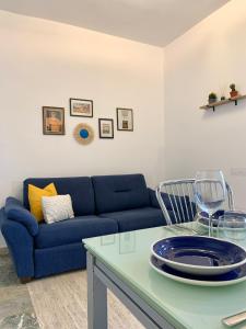 Χώρος καθιστικού στο A Casa di Giovi