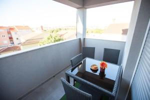Balkón nebo terasa v ubytování Apartments Saric