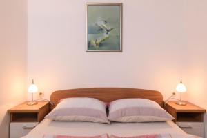 Postel nebo postele na pokoji v ubytování Apartman Karić