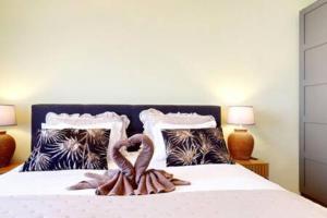 Cama ou camas em um quarto em Center and Bacvice Beach Apartment Stella