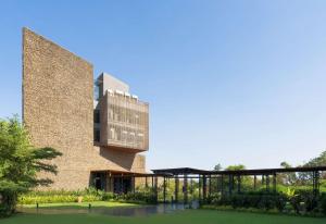 a rendering of the front of a building at Radisson Resort and Spa Lonavala in Lonavala