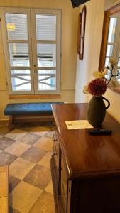 Colomba Hôtel Centre-Ville Historique的休息区