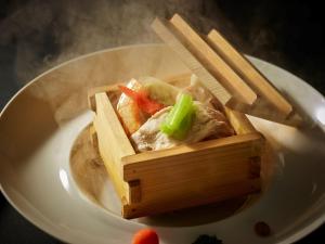 日式旅馆内部或周边提供的食物