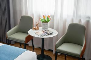 Posezení v ubytování Pearl Hotel - Gongbei Port Zhuhai