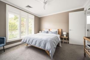 Postel nebo postele na pokoji v ubytování The Banks