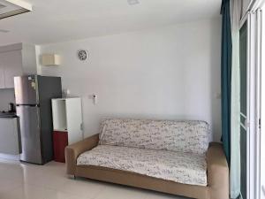 Kuchyň nebo kuchyňský kout v ubytování Mantra condo by malai