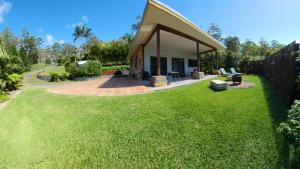 Zahrada ubytování Coffs Coast Mountain Retreat Cabin 1