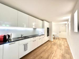 Köök või kööginurk majutusasutuses Furnished Living Room in Günsberg Solothurn