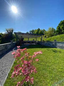 Vrt pred nastanitvijo Apartmaji Paletino